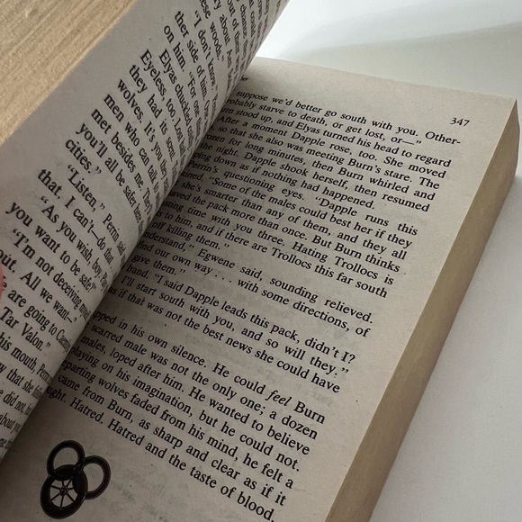 1990 Wheel of Time The Eye Of The World Robert Jordan 1st Edition Mass Market - Picture 4 of 6